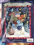 Nwt Peace On Earth Snowman Fleece Throw Blanket 51X64" Designed By Tricia Santry. Fixed Price $39.99.
