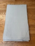 Boll & Branch Essential Bed Blanket Organic Cotton California King Pewter. Fixed Price $155.00.