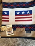 Pendleton Navajo Codetalker American Flag Blanket 64" X 80" Nwt. Fixed Price $529.00.