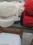 Mainstays Beige Sherpa Polyester King Size Blanket. Fixed Price $45.00.