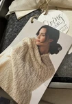 Giving Shawl Gift Box - Grey One Size Soft Knit Demdaco Healing, Comfort. Fixed Price $29.40.