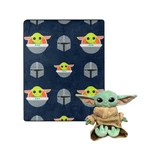 Star Wars Mandalorian Dark Hover Character Hugger Pillow & Silk Touch Throw Set. Fixed Price $24.99.