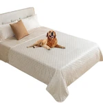 Fuguitex Waterproof Dog Blanket Bed Cover Crystal Velvet Moroccan Fuzzy C.... Fixed Price $79.86.