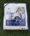 Serta Heated Micro Plush Pocket Wrap Cuddler Throw Super Soft Electric Cream. Fixed Price $27.50.
