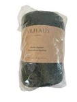 Nwt Arhaus Waffle Blanket 100% Cotton Knit Cozy Throw Olive Green 50 X60. Fixed Price $29.00.