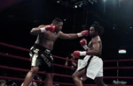 Large Old Boxing Photo Ray Mercer Throws Punch V Lennox Lewis 2. Fixed Price $7.17.
