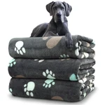 Blankets For Large Dogs, 3-PACK, Washable, Fuzzy Soft Pet Mat, 41" X 31". Fixed Price $40.48.