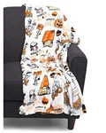 Peanuts Great Pumpkin 50 Years Anniversary Halloween Plush Blanket (snoopy. Fixed Price $49.94.