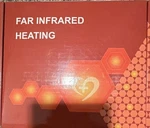 Far Infrared Electric Heating Pad White Tmj Unisex Temperature Settings. Fixed Price $18.00.
