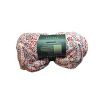 Lauren Ralph Throw Blanket Fleece Jete Colcha Red/blue 60X70. Fixed Price $74.99.