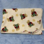 Blue Jean Teddy Bear Fleece Baby Blanket Gold Stars 32 X 42 Springs Industries. Fixed Price $39.59.