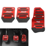 Mly 3PCS Car Pedal Covers, Anti-rubbing Brake & Clutch Red #manual. Fixed Price $10.25.