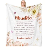Weropther Abuelita Gifts Throw Blanket 60" X 50", Abuela Birthday In. Fixed Price $42.21.