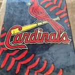 Louis Cardinals Plush Blanket 56 X82 Logo Baseball Mlb Soft Northwest Throw. Fixed Price $39.99.