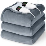 Heated Electric Blanket Queen Size - 84" X 90" Heating With Dual Control. Fixed Price $77.92.