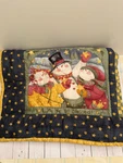 2006 Teresa Kogut Exclusive Design For Books Are Fun Snowman Blanket 46 X54 X1. Fixed Price $15.99.