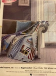 Virah Bella- Country Lodge Patchwork- Lightweight Quilted Throw Blanket 50"X60". Fixed Price $30.99.