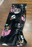 Summerween Skeletons In Pool Floats Halloween Blanket Spooky Babes Club 60X70. Fixed Price $31.49.