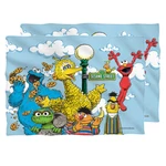 Sesame Street "retro Gang" Pillow Case - 20 X 28. Fixed Price $27.57.
