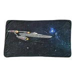 Star Trek Uss Enterprise Silky Touch Super Soft Glitter Fleece Throw Blanket. Fixed Price $39.99.