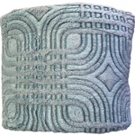 The Big One Oversized Plush Aqua Teal Carved Grid Throw Blanket - 5FT X 6FT. Fixed Price $31.88.