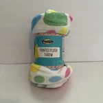 New Printed Plush Throw Blanket 50X60 "rainbow Peeps" Pattern 2026 Easter. Fixed Price $14.80.