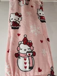 Hello Kitty Plush Throw Christmas Nwt Viral 2025 Blush 100% Polyester Sanrio. Fixed Price $28.99.