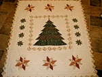 Hedaya Home Fashions Christmas Tree Quilted Throw Blanket Wall Hanging (083). Fixed Price $29.99.