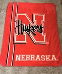 Northwest Ncaa Nebraska Cornhuskers Sherpa Throw Blanket, 50" X 60", Jersey. Fixed Price $29.99.