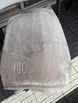 Ralph Lauren Micromink Blanket Sz King Light Grey Rl Euc Plush & Warm!. Fixed Price $100.00.