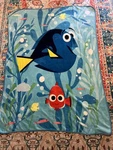 60 X46 Disney Pixar Finding Dory Plush Super Soft Fleece Throw Blanket. Fixed Price $20.00.