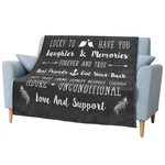 Pavilia Best Blanket - Friendship Gifts For Women, Soul Fleece, Gray. Fixed Price $17.99.