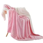 Nanpiper Flannel Blanket Reversible Sherpa Throw Super Soft Fuzzy Plush. Fixed Price $32.89.