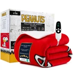 Get Trend Peanuts Snoopy Heated Blanket Electric Queen Size Luxurious Fleece. Fixed Price $129.31.
