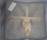 Kashwere Laurel Striped Cozy Throw Blanket 52 X70 Oyster/ivory + Honey New. Fixed Price $99.99.