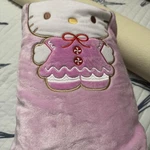 Sanrio Pink Holiday Hello Kitty Throw Christmas Soft Blanket 60"X 45" New. Fixed Price $29.50.