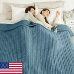 Luzarta Queen Electric Blanket - Sherpa Heated, 6 Heat, 10H Timer, Single Contro. Fixed Price $107.29.