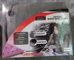 Treksafe Heated Travel Blanket Throw 12 Volt Plush 3 Settings Dual Layer 55X40". Fixed Price $29.83.