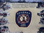 Fire Department Throw Blanket Woven Tapestry Usa Cotton Large Fighter. Fixed Price $65.00.
