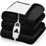 Greenoak Heated Blanket Electric Throw 50"X60", Heating With 10 .... Fixed Price $41.54.