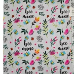 Celebrate! Bee Mine Floral Fleece Plush Throw Blanket Soft Garden Home Decor. Fixed Price $14.99.
