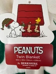 Snoopy Blanket Winter Sports Peanuts Gang Velvet Soft 60X90" Berkshire New. Fixed Price $49.99.
