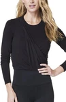 Nwt Spanx Better Base Twist & Fold Crossover Wrap Top Very Black Xl #50839R $78. Fixed Price $23.50.