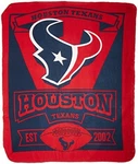 Houston Texans Nfl Northwest Fleece Throw. Fixed Price $18.99.