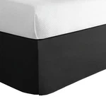 Lux Hotel Microfiber Tailored Bed Skirt With Classic 14 Inch Drop Length Twin.... Fixed Price $20.98.