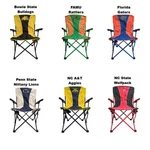 Logo Brands Ncaa Heavy Duty Steel Framed Hard Arm Chair. Fixed Price $42.99.