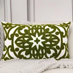 Embroidered Lumbar Decorative Throw Pillow Cover 12"X 20", Classic Boho Mandala. Fixed Price $20.80.