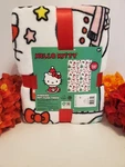 Hello Kitty Holiday "bows & Candy" Plush Soft Throw Blanket 50"X 70" New. Fixed Price $27.89.
