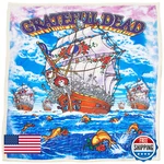 Liquid Blue Mens Grateful Dead Ship Of Fools Warm Coral Fleece Throw Blanket. Fixed Price $75.29.