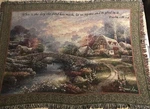 Pure Country Weavers 100% Cotton Fringed Psalm 118:24 Religious Blanket. Fixed Price $25.00.